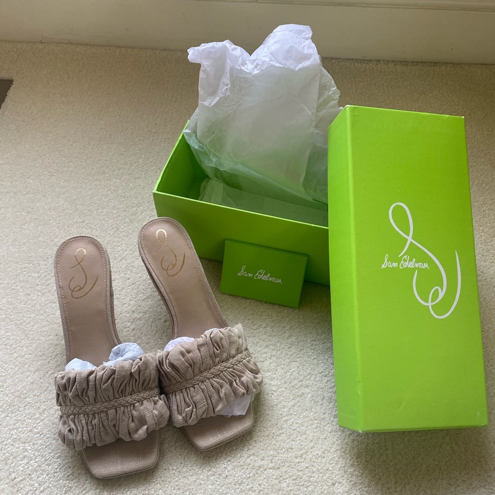 Sam Edelman Kady Ruched Sandals